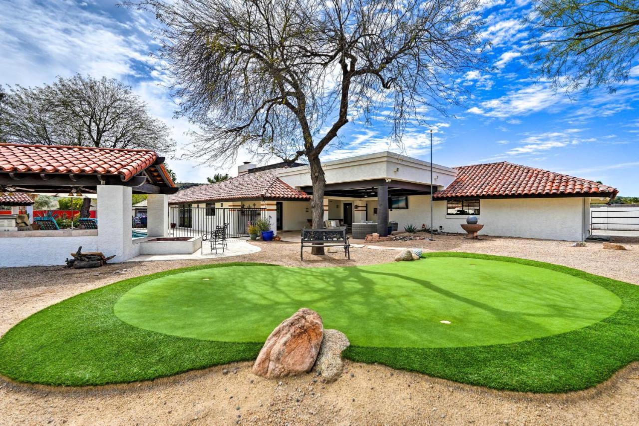 Pet-Friendly Glendale Home With Pool And Putting Green Phoenix Exterior photo